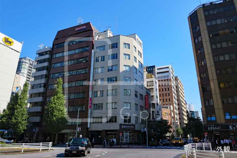 銀座2丁目昭和通りの角ビル　5階C室のイメージ