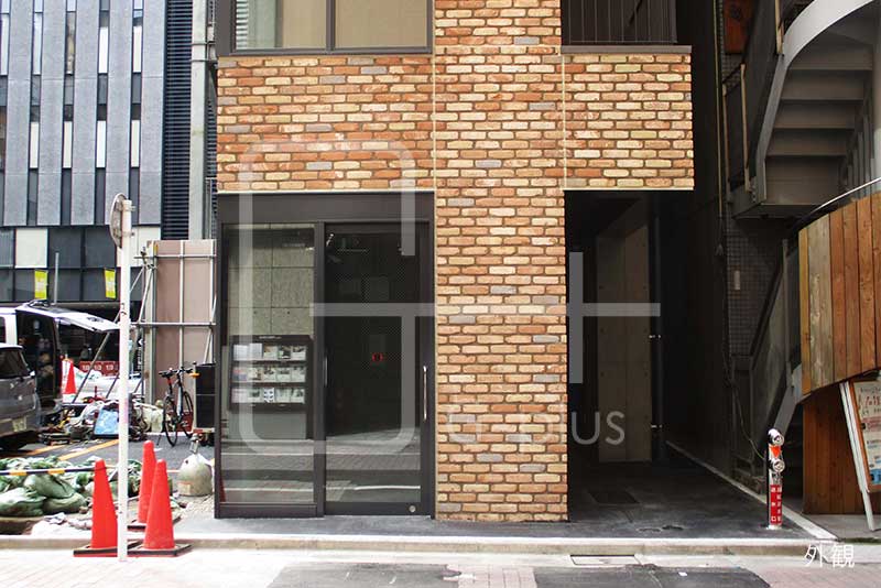 銀座ガス灯通りの新築ビル　1階のイメージ