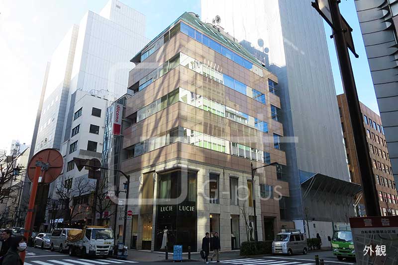 並木通り×柳通りの角地ビル　地下1階+1階のイメージ