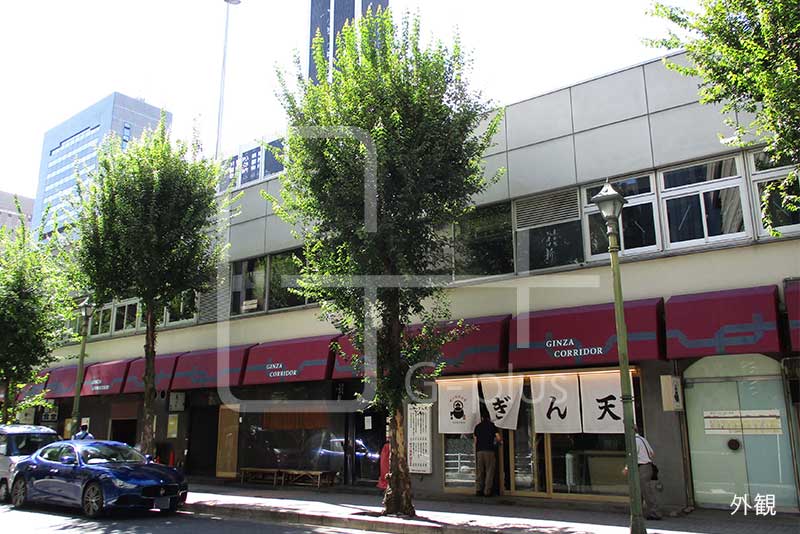 銀座コリドー高速道路下貸店舗　212号室～214号右室のイメージ