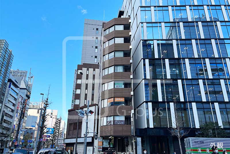 新橋外堀通り角地の店舗事務所　2階A室のイメージ