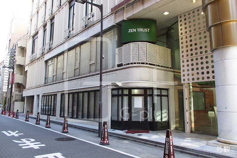 希少なホテルの1階店舗区画のイメージ