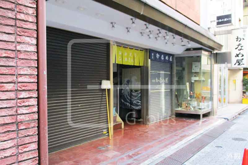 銀座見番通りの1階路面店のイメージ