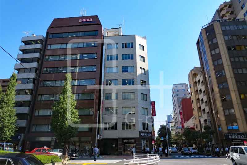 銀座2丁目昭和通りの角ビル　7階のイメージ