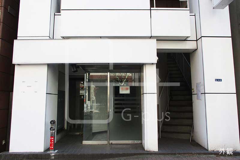 新橋外堀通りの1階路面店舗のイメージ