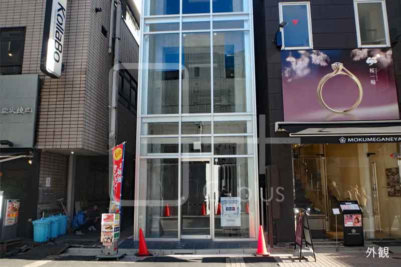 銀座レンガ通りの一棟ビル　1階～4階のイメージ