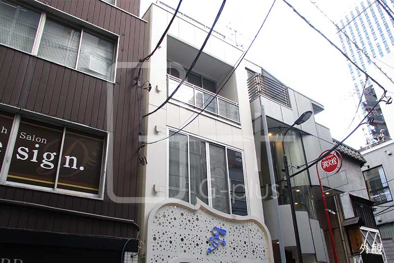 銀座3丁目の一棟貸し　1階～3階のイメージ