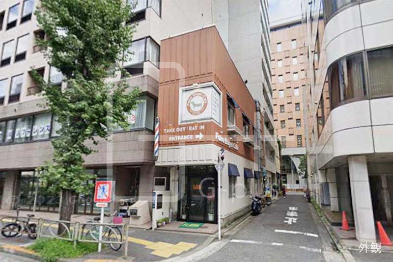 東新橋の理容室居抜き店舗　1階のイメージ