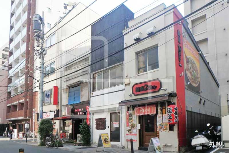 西新橋焼肉店の居抜き店舗　1階～3階のイメージ